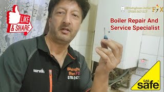 Biasi Combi Boiler Faulty Flue Temperature Ntc Birmingham Gafe Heating Repair Engineer