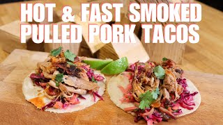 Hot and Fast Pulled Pork Tacos