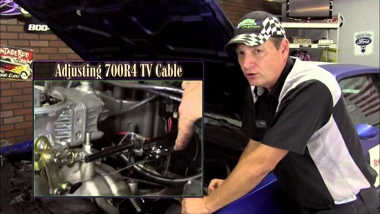 Tech Tip Adjusting 700R4 TV Cable YouTube