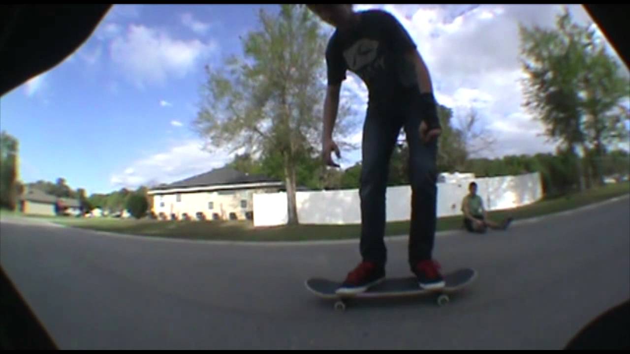 Optica 0.3x Ultra fisheye lens skate test video YouTube