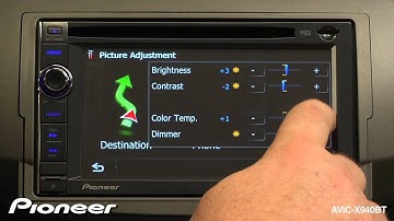 How To - AVIC-X940BT - Picture Adjustments