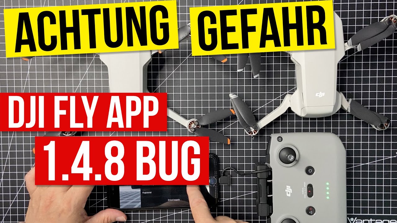 Achtung DJI Fly 1.4.8 App: Gefahr durch Überhitzung laden Smartphone ...
