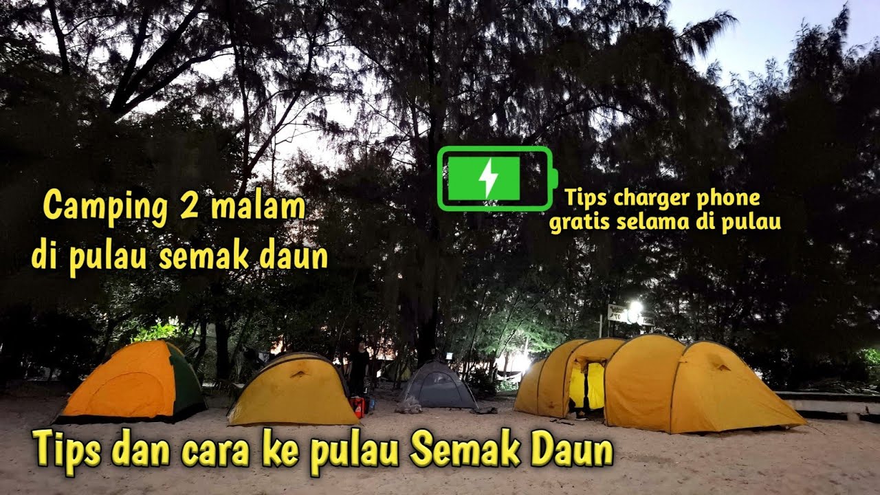 PULAU SEMAK DAUN - KEPULAUAN SERIBU || cara ke pulau semak daun