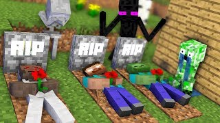 Monster School : ALL EPISODE Challenge - Minecraft Animation