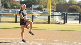 Softball Pitching Tips: Generating leg power  Amanda Scarborough