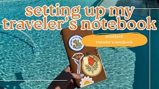 Adding Patches To My Traveler's Notebook and Setting Up A New Notebook