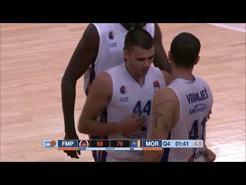 CLUTCH! 4-point play by Nemanja Vranješ in key moments! (FMP - Mornar, 8.12.2018)