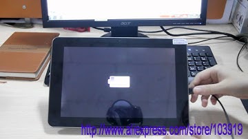 10.1inch Sanei N10 Firmware Update Video