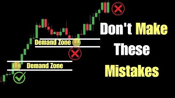 ❗Maak deze fouten NIET bij het handelen met vraag- en aanbodzones.❗