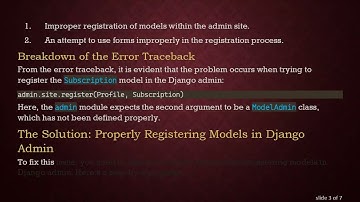Resolving the AttributeError in Django: A Comprehensive Guide to Subscription Models and Forms