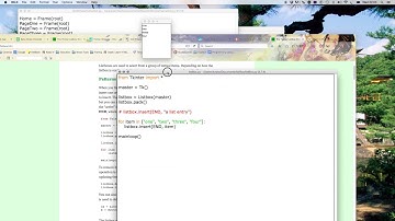Scroll Listbox in GUI