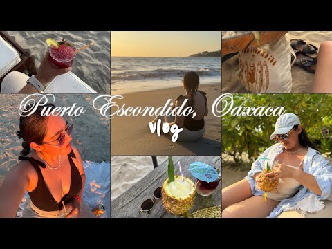 🐚Me fui a PUERTO ESCONDIDO a cerrar el 2024🌞🌊🥥//Vlog