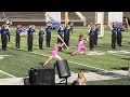 Pre view champion of marching band Sep 27 2025 at Newsome stadium in Mansfield