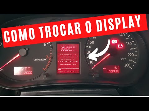 AUDI A3 - Como trocar o display LCD do painel da Audi em casa