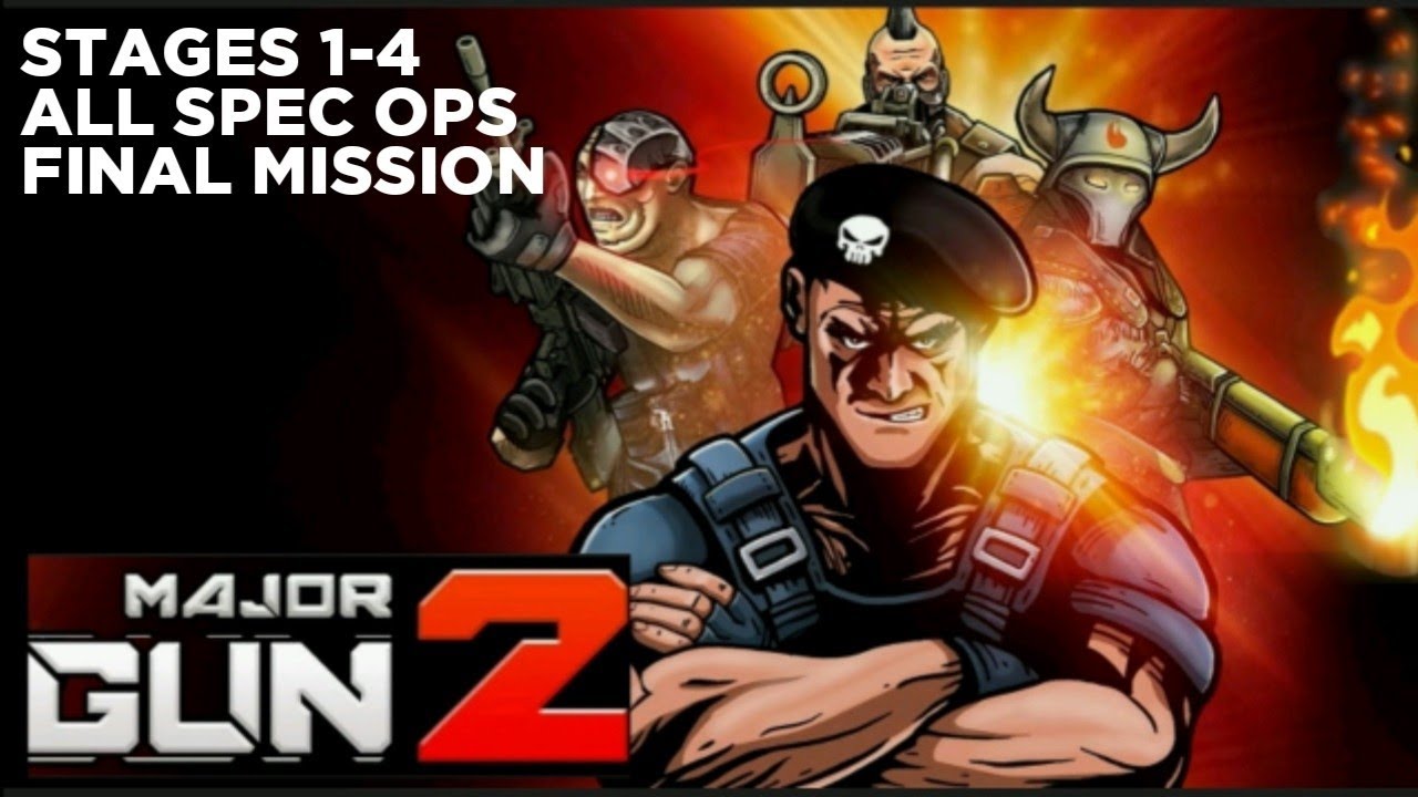 Major Gun 2 | Stages 1-4 All Spec Ops Final Mission Gameplay