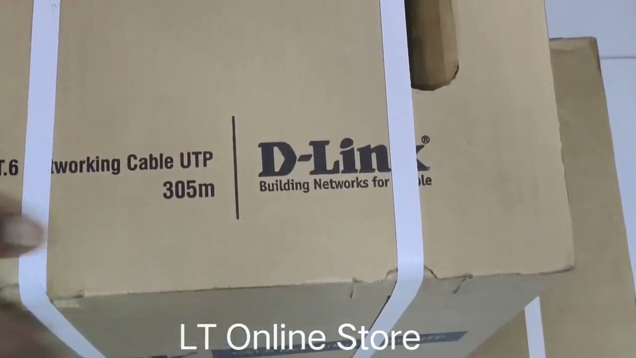 D-Link CAT-6 UTP Cable Roll 305 meter - Networking Cable in Qatar