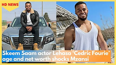 Skeem Saam actor Lehasa ‘Cedric Fourie’ age and net worth shocks Mzansi