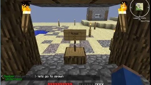 Minecraft Beta 1.7.3 server 2016 -  Beta Lands (review)