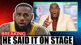 Magic Johnson Drops a Harsh Truth About LeBron — Lakers Fans Are Furious 🤯🏀