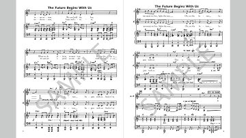 The Future Begins With Us - MusicK8.com Singles Reproducible Kit