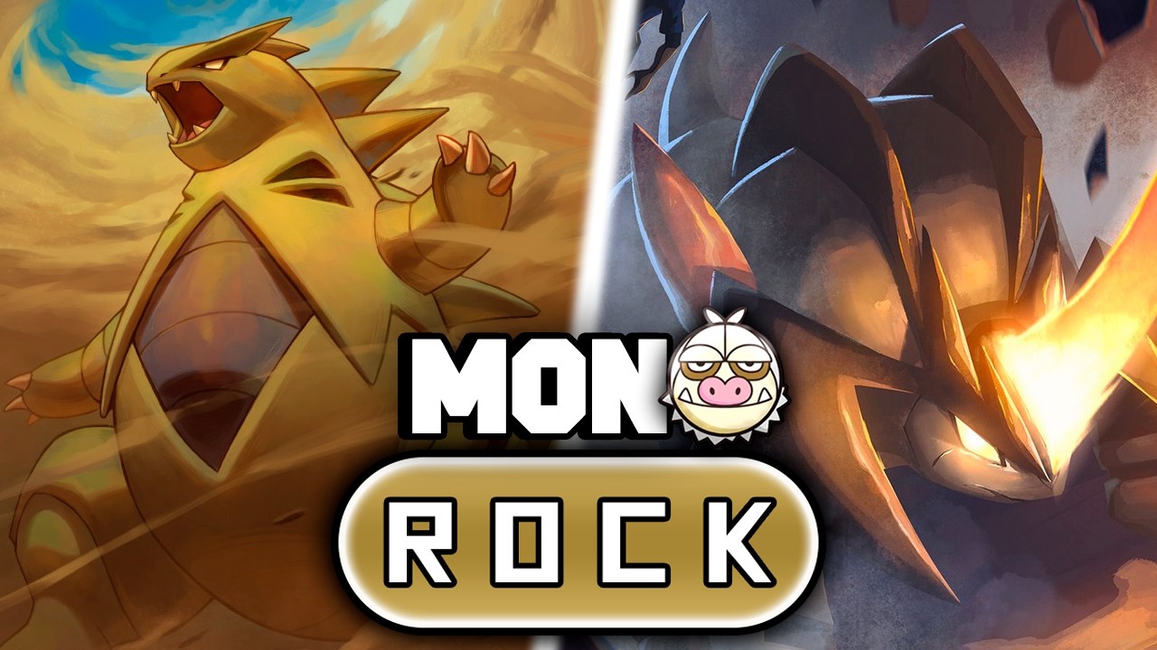 ZERANDO Pokémon BLACK 2 SÓ com tipo PEDRA, mas tá TUDO ALEATÓRIO 🪨