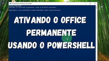 Ativando o Office pelo powershell sem enrolação