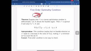 Lecture 9 Lagrangian Dual and Optimality Conditions