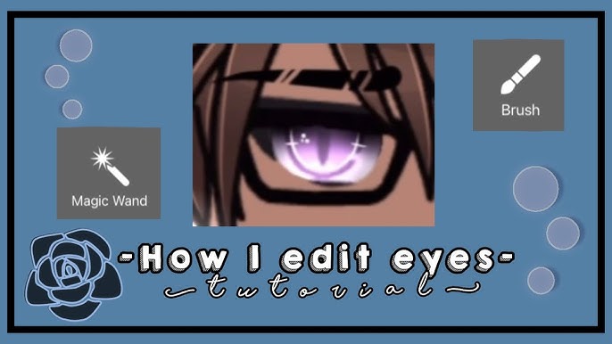 How to draw Gacha Eyes, Ibispaintx