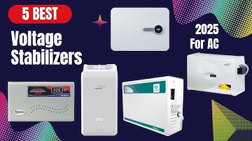 5 Best Voltage Stabilizers 2025 | Top Stabilizers for AC | Voltage Stabilizer | AC Stabilizer