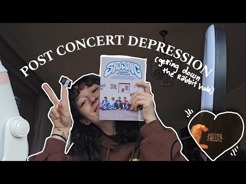 Post Concert Depression vlog ⋆𐙚₊˚⊹♡ p1harmony album unboxing, down the rabbit hole, stanning 🤍