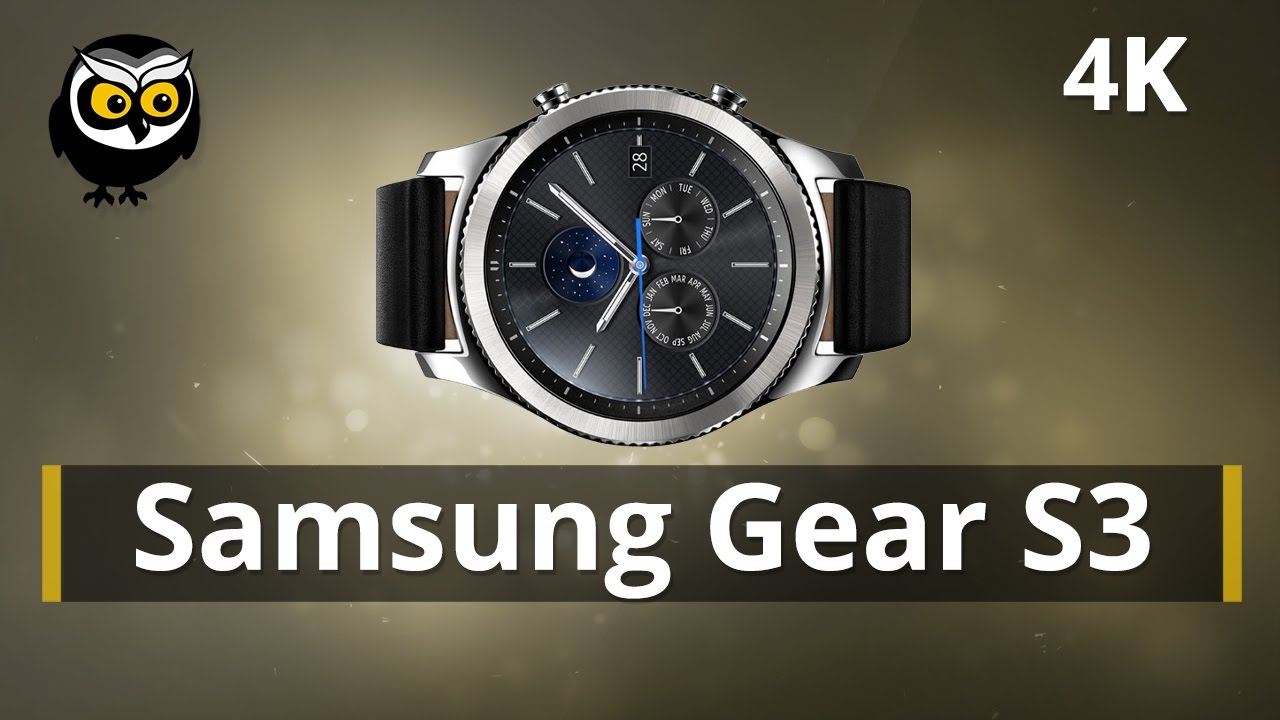 סקירה Samsung Gear S3 YouTube
