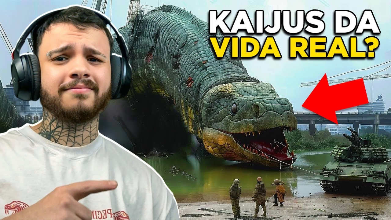 as MAIORES CRIATURAS que já EXISTIRAM na TERRA - Fala Sério