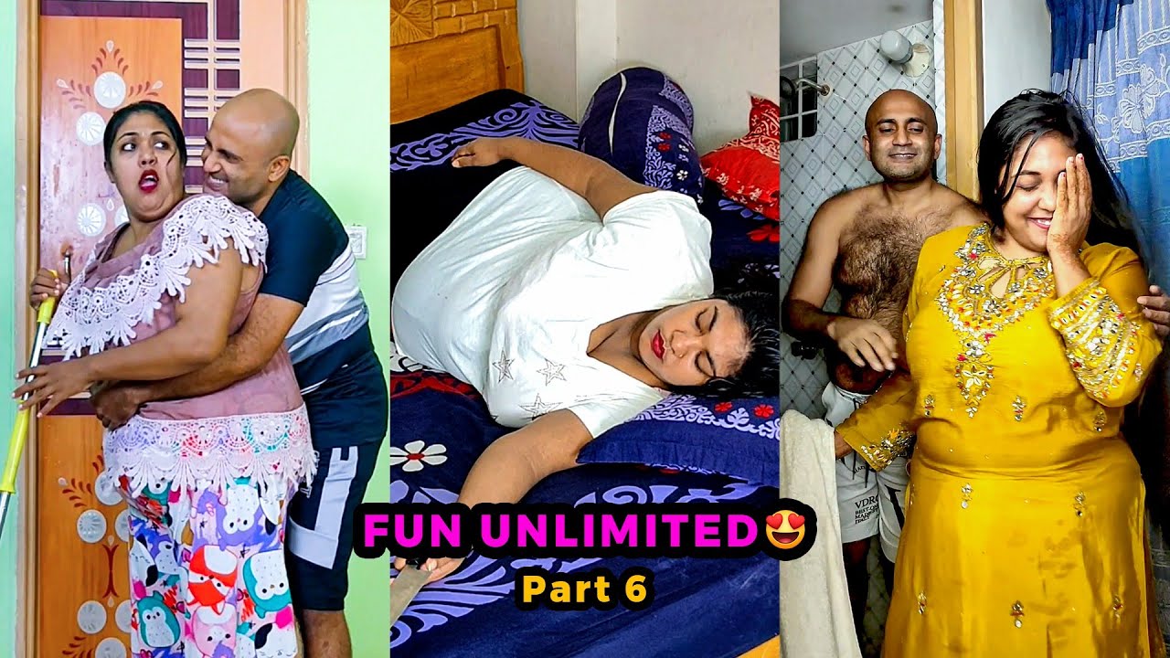 Fun Unlimited Part 6 | Couple Funny Video | Motu Taklu Top Fun 😂