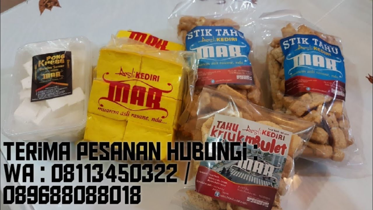 Jual Aneka Snack Tahu Asli Kediri Cocok Buat Cemilan 