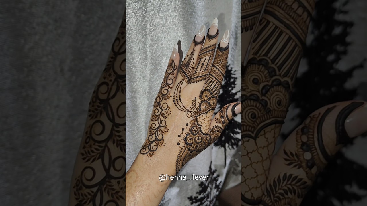 Latest 2026 Intricate detailed Mehendi Henna Design 🤎 Unique Mehandi 