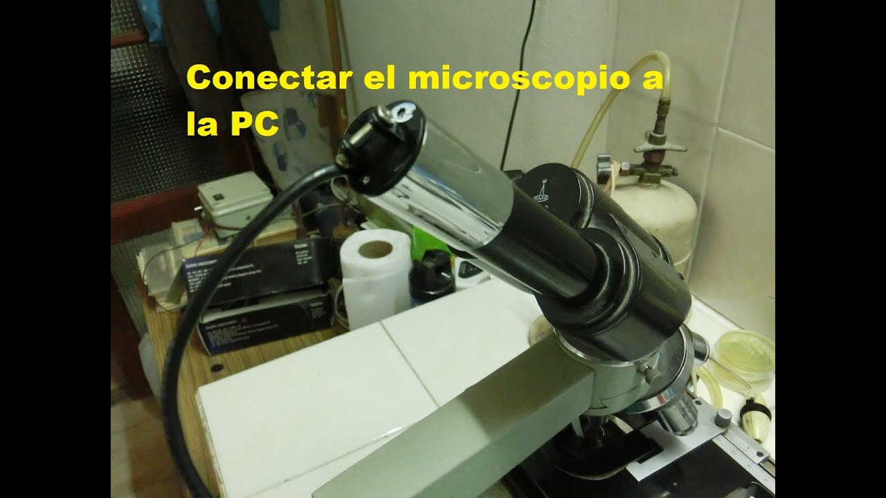 Como conectar el microscopio optico a la computadora por el USB herramientas caseras para mecanica automotriz