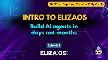 ElizaOS Explained: Build AI Agents in Days Not Months (FIXED Terminal View – No Captions) (Ep 1)