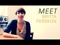 Capture de la vidéo Britta Persson - Interview (Ilovesweden.net)