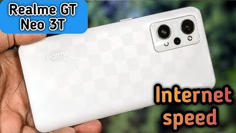 How To Set Internet Connection Setting In Realme GT Neo 3T, Show Network Speed