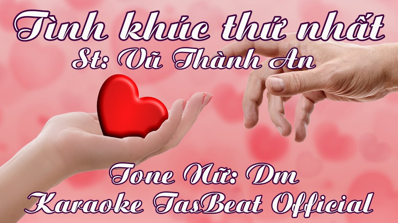Karaoke Tình Khúc Thứ Nhất - Tone Nữ | TAS BEAT