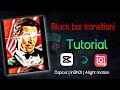 Black bar transition! | Tutorial | Capcut | Alight motion