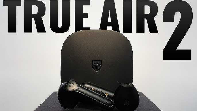  Soundpeats Wireless Earbuds Bluetooth V5.2 Headphones with  Qualcomm QCC3040 Wireless Earphones, TrueWireless Mirroring, 4-Mic Tech and  cVc 8.0 Noise Cancellation, aptX Codec, Total 25 Hours - TrueAir2 :  Electronics