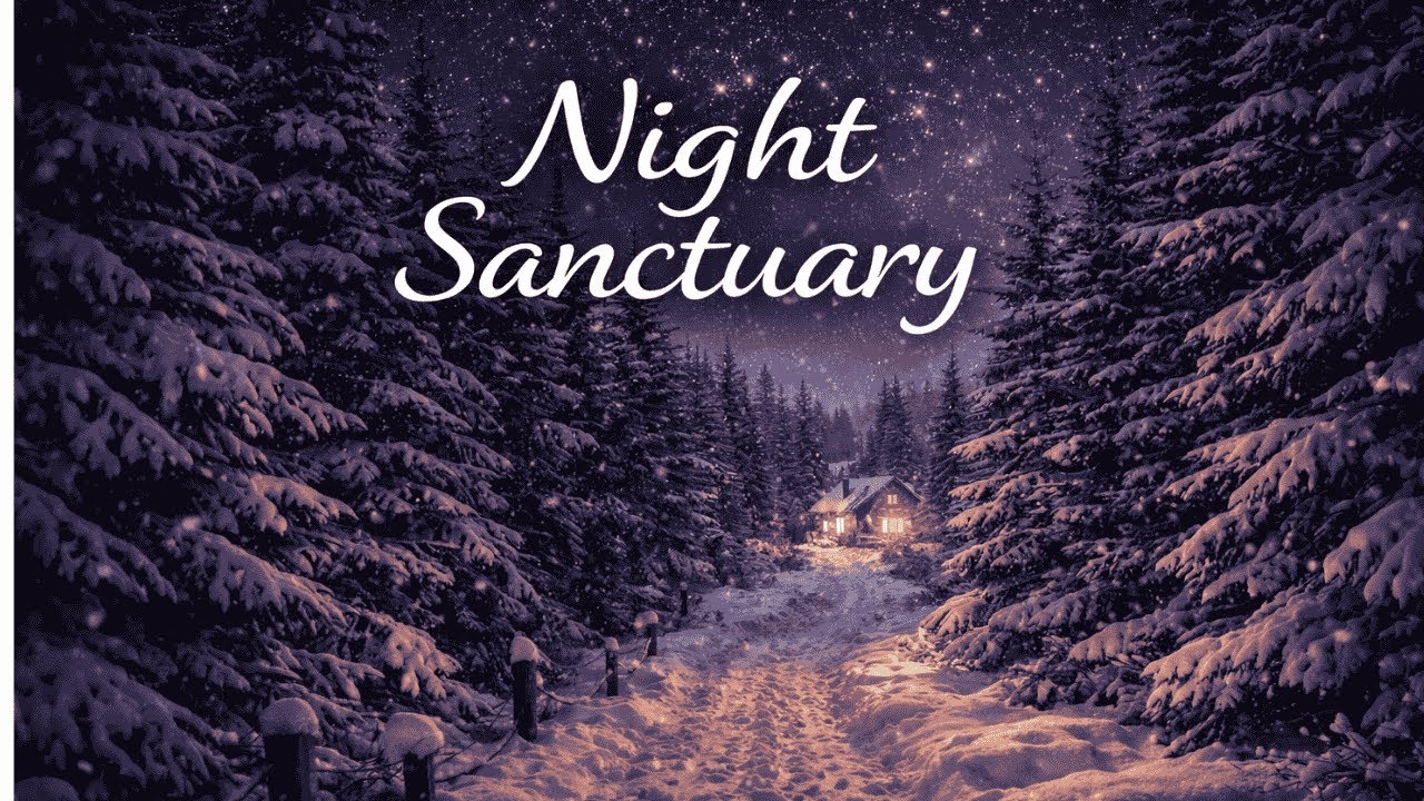 528Hz  Quiet Snowy Path & Safe Night Rest (3 Hours)