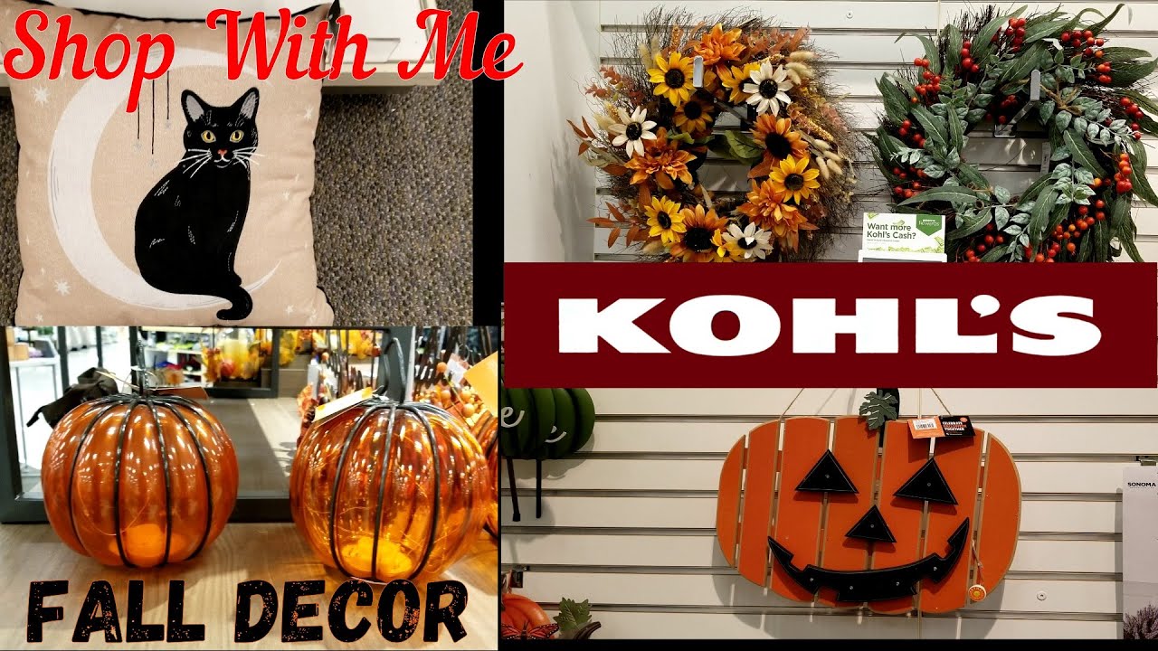 SHOP WITH ME 🛍 KOHL'S FALL & HOME DECOR 🍁🍂AUGUST 2021 YouTube