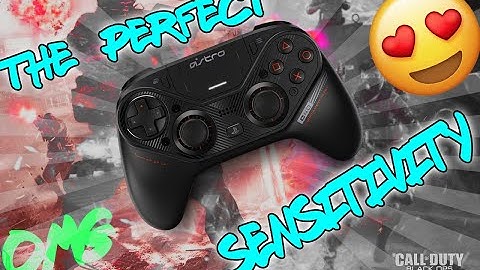 how to find the exact stick sense for you using your astro c40 controller!!!!