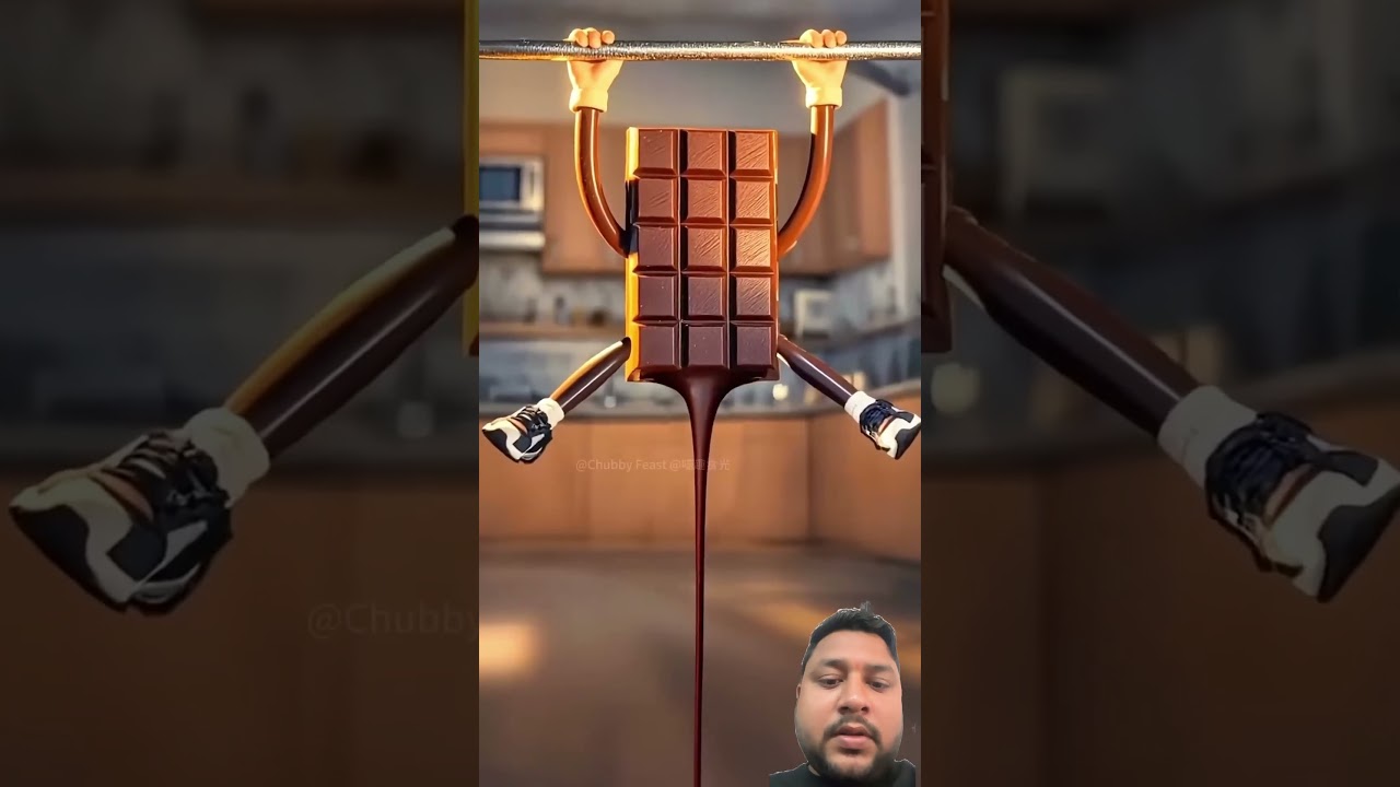 Mama mama chocolate eating challenge 