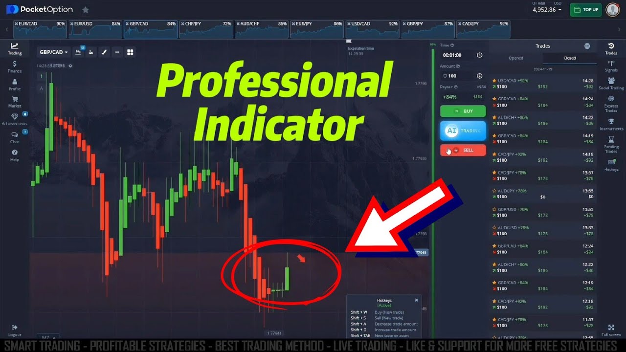 FX Scanner Pro - Pocket Option Professional Indicator - YouTube