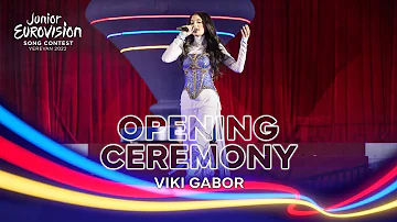 Viki Gabor - Superhero - Junior Eurovision 2022 Opening Ceremony