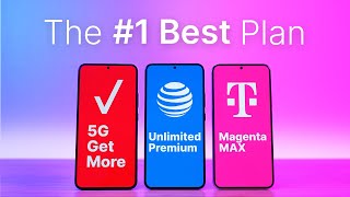 Verizon vs. AT&amp;T vs. T-Mobile Unlimited Plan Comparison! (EARLY 2023)