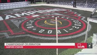 Championship celebration to be held inside Sanford Stadium